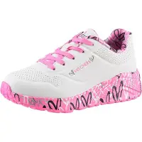 SKECHERS Sneakers UNO LITE - LOVELY LUV flickor - Vit - 29