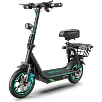 BOGIST M5 Pro+ Elektrisk skoter för vuxna för flera terränger och urban pendling 500W motor 48V15AH batteri 11-tums terrängdäck Utomhus hopfällbar e-skoter