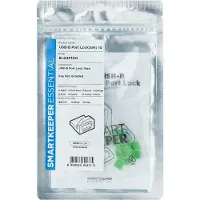 Smartkeeper BL04P1GN USB-B-portlås Set 10 st Grön