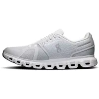 ON - Sneakers - Cloud 6 M Glacier/White för Unisex - Storlek 44.5 - Vit
