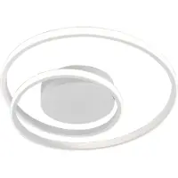 RL LIVE YOUR LIGHT Leuchten LED taklampa Zibal, dimbar, Vitt / opal, Vardagsrum / matsal, Metall, Modern, LED-taklampa