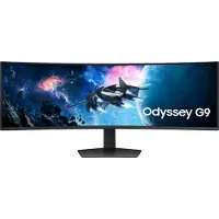 Samsung Odyssey G9 S49CG954EU - G95C Series - LED-skärm - spel - böjd - 49 - 5120 x 1440 Dual Quad HD @ 240 Hz - VA - 450 cd/m² - 2500:1 - DisplayHDR 1000 - 1 ms - 2xHDMI, DisplayPort - svart