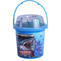 Wild republic Hink m. Djur - 18 stk. - Hajar - - One Size - Leksaksdjur