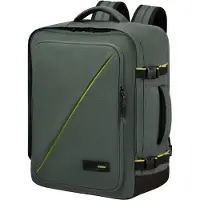 American Tourister unisex. 149175-1257 Take2cabin M soft backpack with 38,5 L capacity. (OSFA), Casual, Green, Polyester