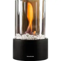 InnovaGoods Cheminée de Table Décorative au Bioéthanol Heatfir