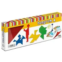 Cayro 4 Trä Tangram Brädspel