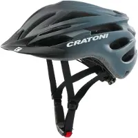 Cratoni Pacer JR, cykelhjälm, matt svart/grå