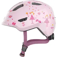 ABUS Cykelhjälm - Smiley 3.0 - Rose Princess - - 51-55 cm - Cykelhjälm