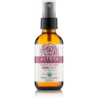 ALTEYA Organics Rosenvatten USDA Certifierad Ekologisk Ansikts Toner, 60ml Ren Bulgarsk Rosa Damascena