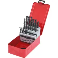 Ks Tools 330.1613 3301613 HSS-R Metall-spiralborrset 1 mm, 1.5 mm, 2 mm, 2.5 mm, 3 mm, 3.5 mm, 4 mm, 4.5 mm, 5 mm, 5.5 mm, 6 mm, 6.5 mm, 7 mm, 7.5 mm, 8 mm,