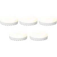 Luumr Set med 5 smarta GX53 dimbara LED-lampor 9W 806LM 2700K-6500K