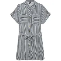 Vero Moda Bumpy Kortärmad Kort Klänning