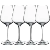 Villeroy & Boch La Divina Vitvinsglas 38 Cl 4-pack - Vinglas Kristallglas Klar