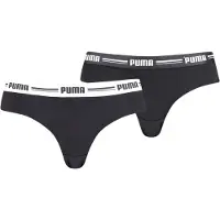 Puma Brazilian Panties 2 Units Svart L Kvinna