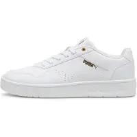 Puma Låg sneaker 'Court Classic' guld / vit