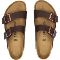 Birkenstock för män. 51701 Sandaler Arizona Birko-Flor (Normal passform) brun (47), Karta, Ingen, Casual