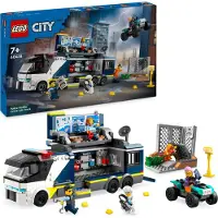 LEGO City Polis Mobila Brottslaboratoriet, Inkl. Fyrhjuling, 2 Poliser, 1 Scientist & 2 Skurkar