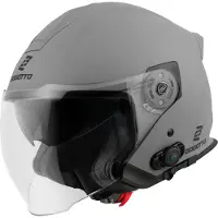 Bogotto H586 BT Solid Bluetooth Jet hjälm