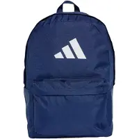 Adidas Ryggsäck Classic 3 Bar - Blå/Vit, storlek One Size
