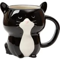 Adlibris Mugg Cat Shape Hisab Joker