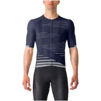 Castelli Climber's 4.0 Jersey - Cykeltrikå - Herr Belgian Blue / Silver Gray XL