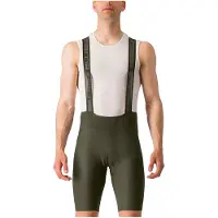 Castelli Espresso Dark Green Bib Shorts, Size S
