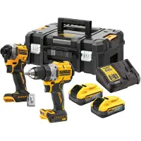 DeWalt sladdlös verktygssats, DCK2051H2T (DCD800 + DCF850), 18V