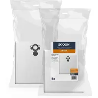SQOON Dammpåse i tyg 42279-5PRO; Nilfisk Attix 30/40/50 series PRO; 5 st.