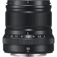 Fujifilm Fujinon XF 50mm f/2,0 R WR svart