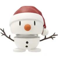 Hoptimist figur Soft Santa Snowman S White 33689