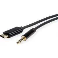 Roline Skärm Adapter [1x USB 3.2 Gen 1 kontakt C (USB 3.0) - 1x Teleplugg 3.5 mm] 3.00 m