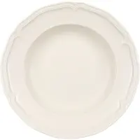 Villeroy & Boch Manoir Djup Tallrik 23 Cm - Djupa tallrikar Porslin Vit