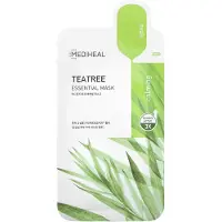 Mediheal Teatree Essential Mask 24 ml - Kojąca maska w płachcie z ekstraktem z drzewa herbacianego i aminokwasami