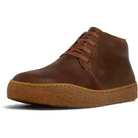 Camper för män. K300467-007 Boots i skinn Peu Terreno flerfärgade (39), Hud, Karta, Ingen, Casual