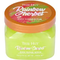 TREE HUT Rainbow Sherbet Shea Sugar Kroppsskrubb 510 gram