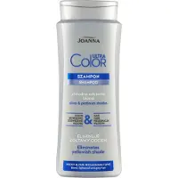 Joanna Ultra Color System shampoo giving a platinum shade for blonde and bleached hair 400ml (W)