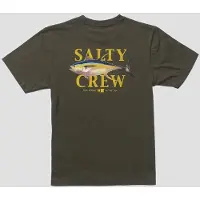 Salty Crew Yellowfin Kids T-Shirt dusty olive, XL