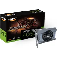 Inno3D Grafikkort Nvidia GeForce RTX 4060 Compact 8 GB GDDR6-SDRAM PCIe x8 DisplayPort, HDMI