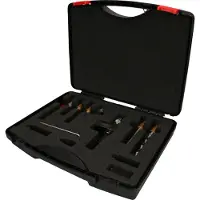 Ks Tools 405.0050 Injektor-spännskruv-borr-set, 22-delars