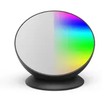 Hama Smart LED-bordslampa, svart WLAN, RGBW, dimbar, dimbar, Svart, Vardagsrum / matsal, Syntetmaterial, Modern, Smart bordslampa