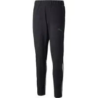 Puma Sportbyxa 'Team Cup' gråmelerad / svart