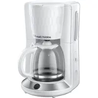 Russell Hobbs Honeycomb 27010-56 - Kaffemaskin - 15 koppar - vit
