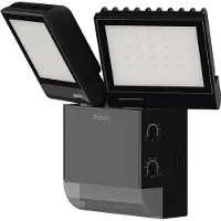 Theben Utomhus vägglampa med rörelsesensor theLeda S17-100, Svart, Syntetmaterial
