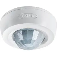 ESYLUX EB10430879 Tak-närvarodetektor Utanpåliggande 360 ° Vit IP40