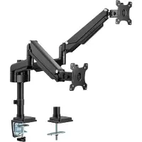 InLine 23160B, 18 kg, 43,2 cm (17), 43,2 cm (17), 100 x 100 mm, Höjdjustering, Svart