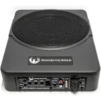 Phoenix Games Phoenix Gold 10 aktiv subwoofer under säte 200W RMS