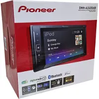 Pioneer DMH-A240DAB Bilmediaspelare Dubbel-DIN Anslutning för rattfjärrkontroll, Anslutning för backkamera, Bluetooth, DAB+ Tuner