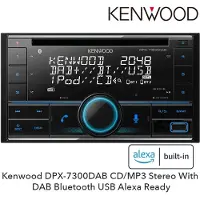 Kenwood DPX-7300DAB Bilstereo Dubbel-DIN Anslutning för rattfjärrkontroll, DAB+ Tuner