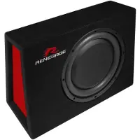 Renegade RXS1000, 25,4 cm (10), Inbyggd subwoofer, 200 W, 4 O