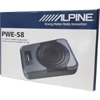 Alpine aktiv subwoofer 240 watt